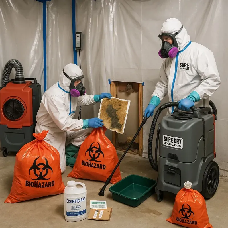 Contaminated Water Handling Protocols process in Murphys, CA