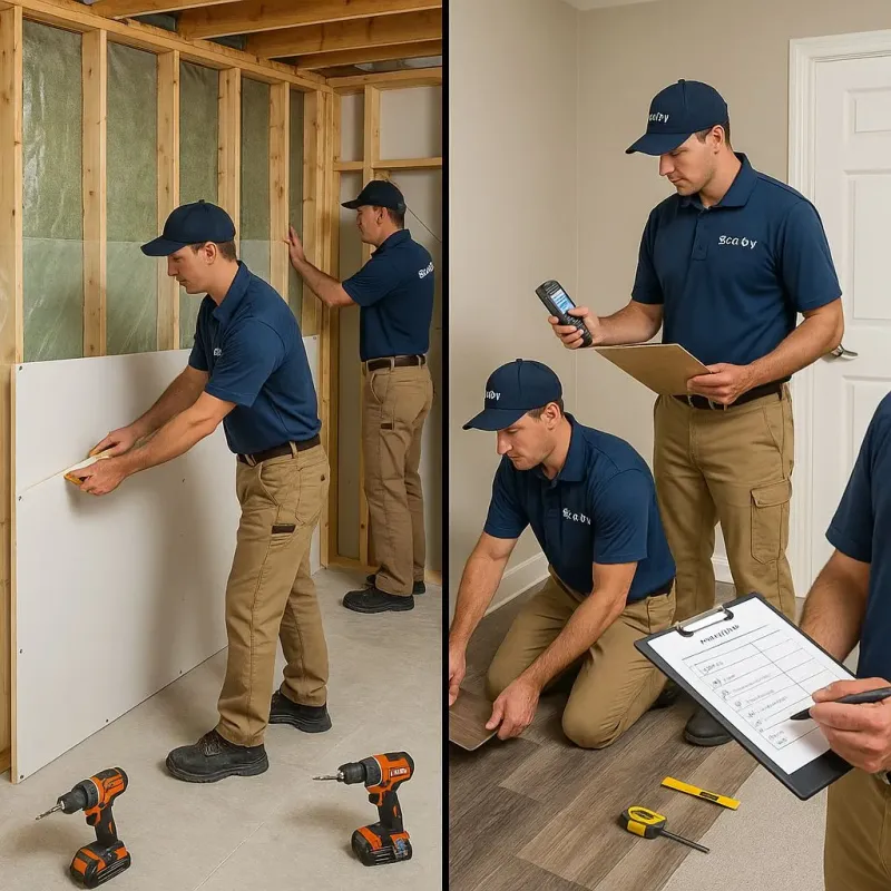 Repairs and Reconstruction process in Murphys, CA